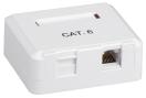 ITK Настенная инф.розетка RJ-45, кат.6, 2-порта