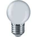 Лампа светодиодная NLL-G45-1-230-W-E27 ,бел. Navigator 61243 Ввезен из РФ. Код ОКРБ 007-2012: 27.40.15
