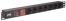 ITK PDU 7 розеток нем. ст, с LED выкл, 1U, без шнура, вх. С14