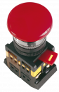 Кнопка AEAL-22 "Грибок"с фиксацией красный d22мм  240В 1з+1р ИЭК