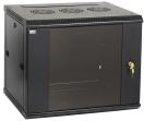 ITK Шкаф LINEA W 6U 600x450 мм дверь стекло, RAL9005