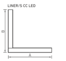LINER/S DR LED 1200 W HFD 4000K
