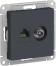 ATN000789 ATLAS РОЗЕТКА двойная комп.+ТВ RJ45+TV, кат.5E, механизм, ГРИФЕЛЬ,Ввезен из РФ