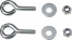 Комплект крепления на трос для светильника Arctic, 61003, Ввезён из РФ. Код ОКРБ 007-2012: 27.40.25