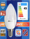 .5028470 Лампа светодиодная  PLED-LX C37 8w E14 3000K Jazzway, Ввезен из РФ