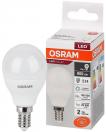 Лампа ЛЕД  E14 10Вт шар мат.6,5К LVCLР75 10SW/865 230V RU OSRAM