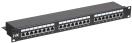 ITK 1U патч-панель кат.5Е STP, 24 порта (Dual), с кабельным органайзером PC01-C5EF-1M5 ,PP24-1UC5ES-D05, Ввезен из РФ