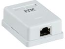 ITK Настенная инф. розетка RJ45 кат. 6 FTP 1-порт