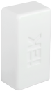 ELECOR Заглушка КМЗ 60х60 белый (4шт/компл) IEK
