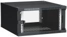 ITK Шкаф LINEA WE 6U 600x650мм дверь стекло черный