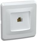 VEGA Роз. 1-мест. комп. RJ45 кат.5е РК10-ВБ бел. IEK
