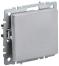BRITE выключатель 1-кл. 10А ВС10-1-0-БрА алюм. IEK, BR-V10-0-10-K47,  Ввезен из РФ. Код ОКРБ 007-2012: 27.33.11