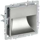 BRITE Подсветка LED встраиваемая ПЛ20-БрС сталь IEK
