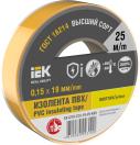 MIXTAPE 7 Изолента 0,15х19мм желтая 25м IEK