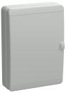 TEKFOR Корпус пласт. КМПн-54 IP65 сер. непрозр. дверь IEK