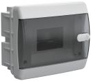UNION Compact Корпус пласт. ЩРВ-П-6 IP41 черн. пр. дв. IEK