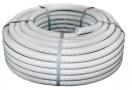 Труба гофр. ПВХ с протяжкой d25 мм (50 м) серая EKF-Plast