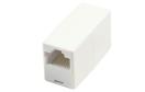 ITK Проходной адаптер кат.5E UTP, RJ45-RJ45, тип Keystone Jack