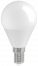 Лампа ЛЕД  E14  9Вт шар мат.4К ECO G45 230В IEK гарант. 2 г.