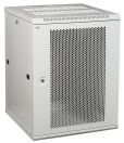 ITK Шкаф LINEA W 15U 600x600 мм дверь перфорированная, RAL7035