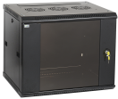 ITK Шкаф LINEA W 6U 600x600 мм дверь стекло, RAL9005