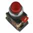 Кнопка ABLFP-22 красный 240В d22мм неон 1з+1р ИЭК