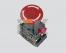 Кнопка AE-22 "Грибок" с фиксацией красный d22мм 240В 1з+1р, BBG10-AE-K04, ИЭК, Ввезен из РФ