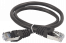 ITK Коммутационный шнур (патч-корд), кат.5Е FTP, 0,5м, черный